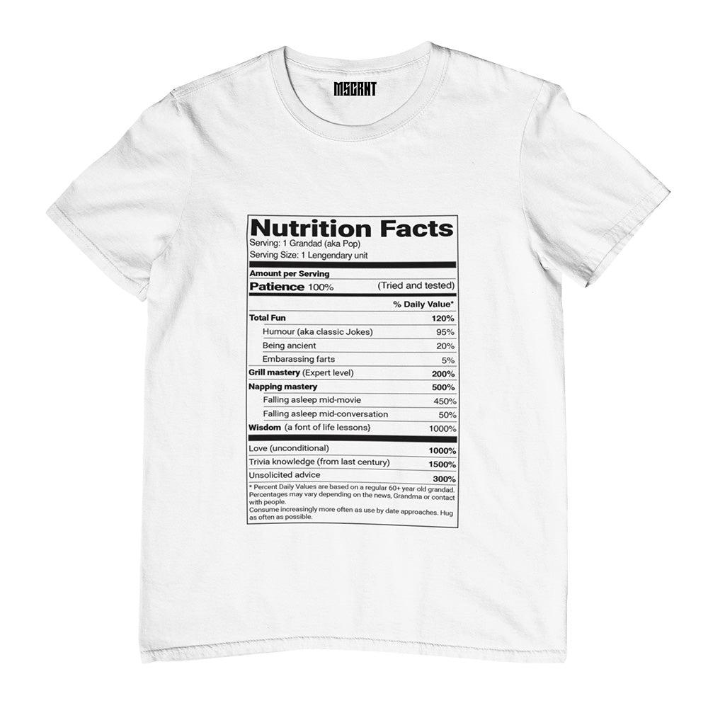 Grandad Nutrition Facts - MSCRNT